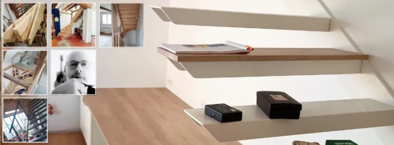 architecte d'intérieur escalier sur mesure