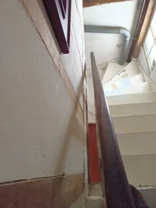 escalier en chêne