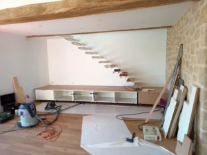 architecte d'intérieur escalier sur mesure